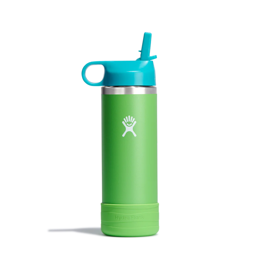 Hydroflask 18oz Kids Wide Mouth Straw Cap and Boot