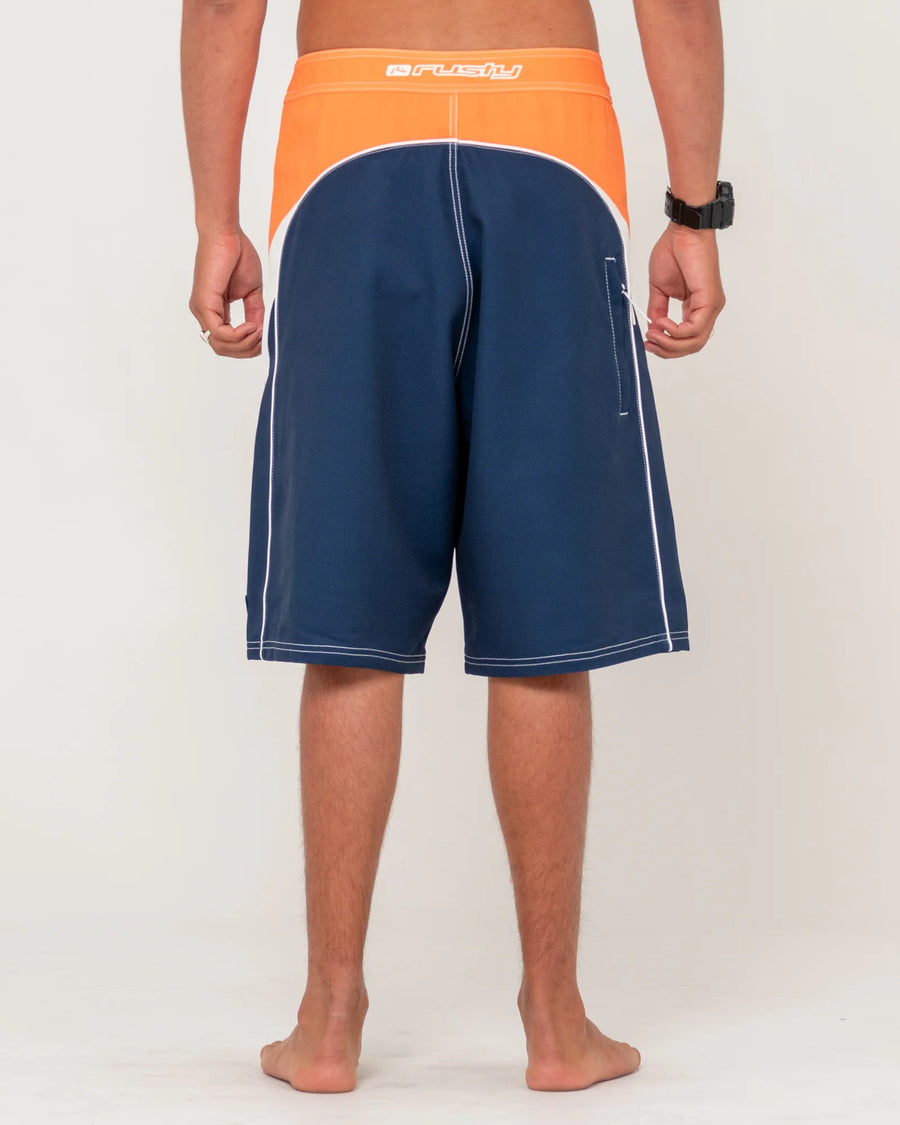 Rusty Straight Pipe Fixed Waist Boardshort