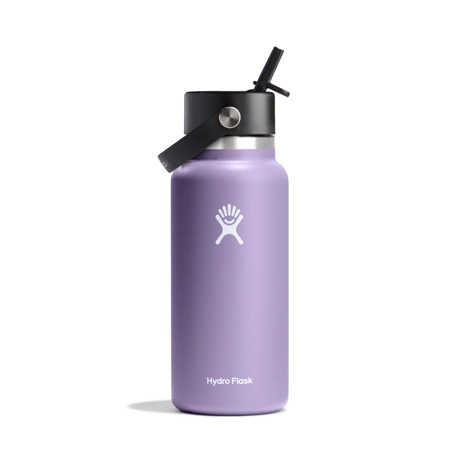 Hydroflask 32oz Wide Mouth with Flex Straw Cap