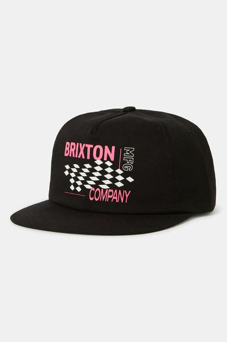 Brixton Neon Finish Line Snapback