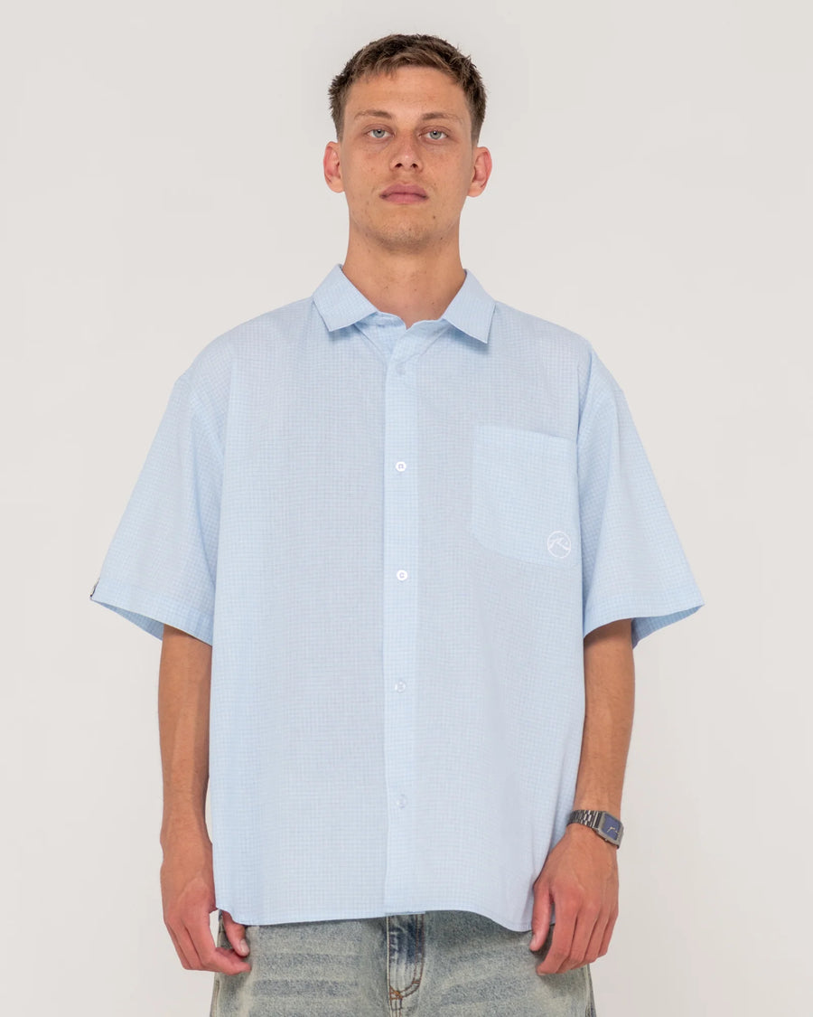 Rusty Hoodus Check Short Sleeve Shirt