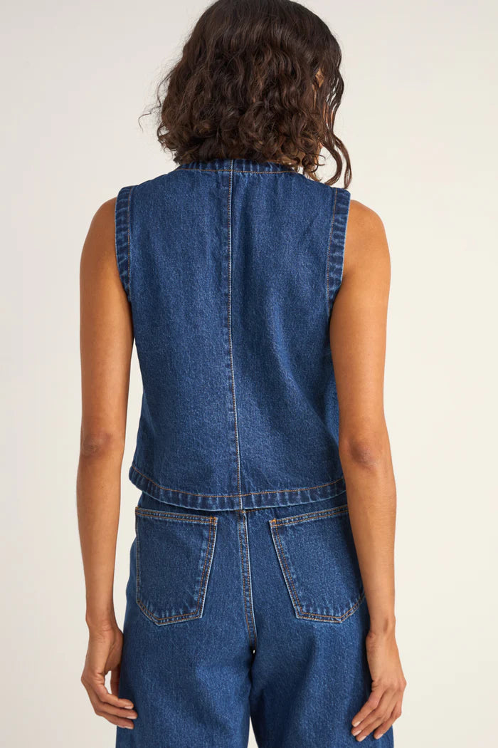 Rhythm Gia Denim Vest