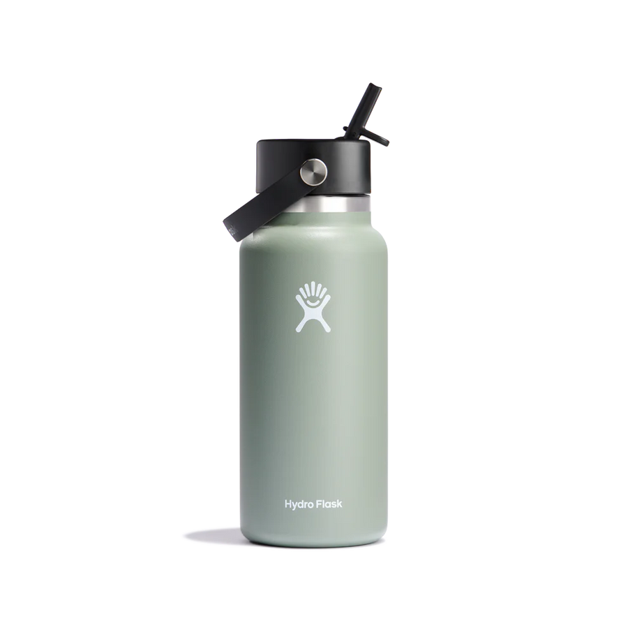 Hydroflask 32oz Wide Mouth with Flex Straw Cap