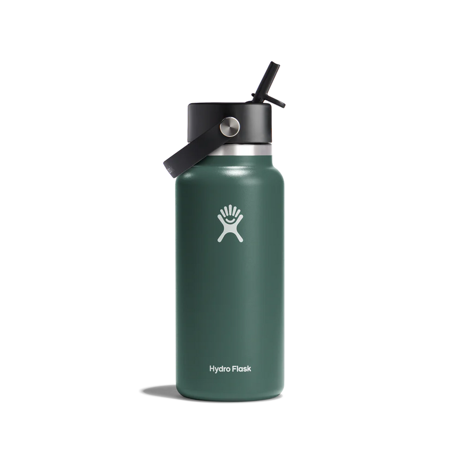 Hydroflask 32oz Wide Mouth with Flex Straw Cap