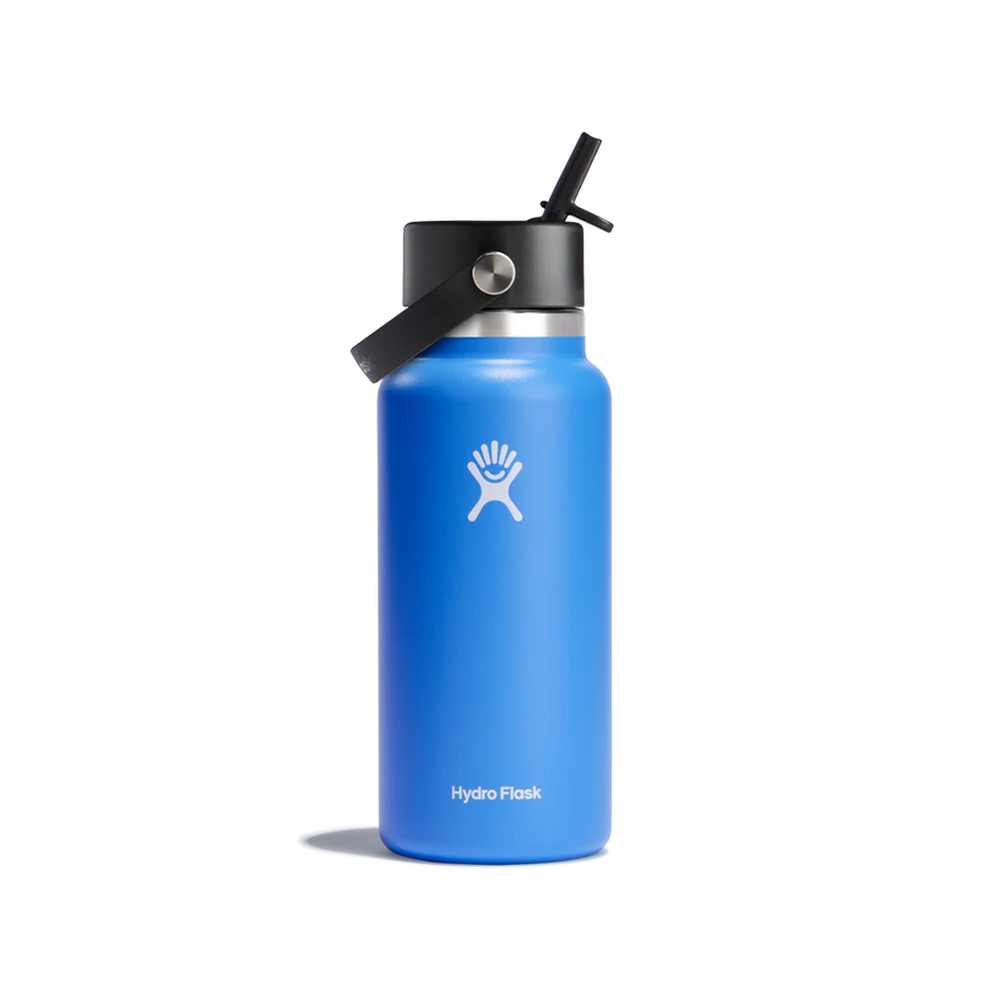 Hydroflask 32oz Wide Mouth with Flex Straw Cap