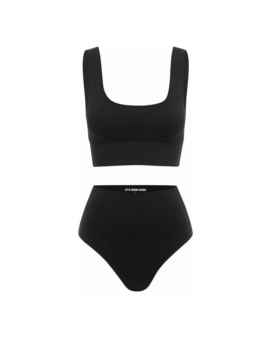 Its Now Cool The Contour Crop - Black