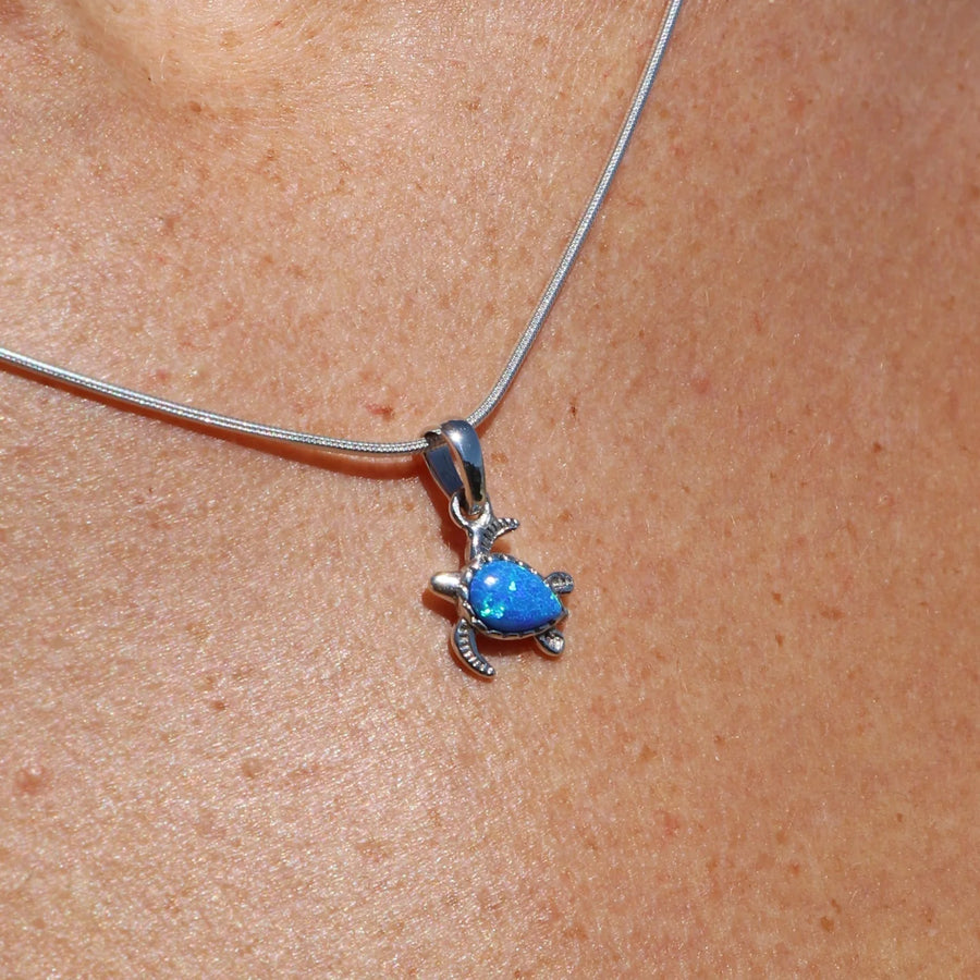 Miki Kailani Turtle Necklace Opal