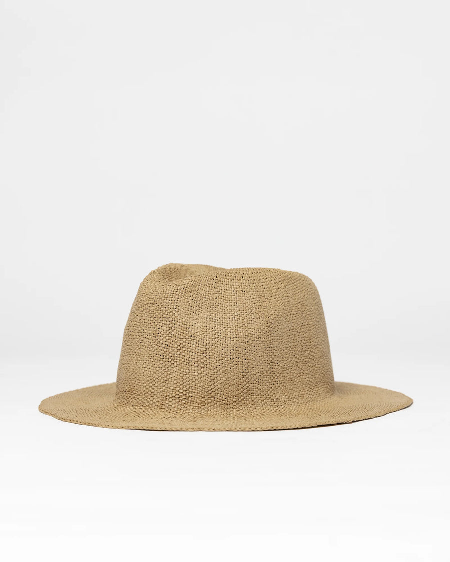 Rusty Dean Crushable Straw Hat - Natural