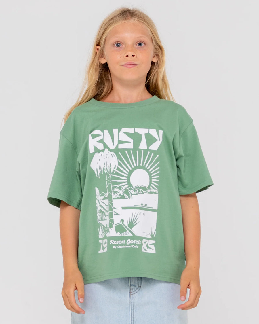 Rusty By The Bay Oversize Tee Girls