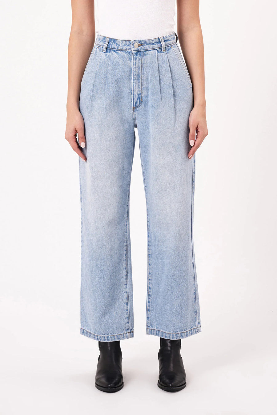 Rollas Chloe Pleat Denim