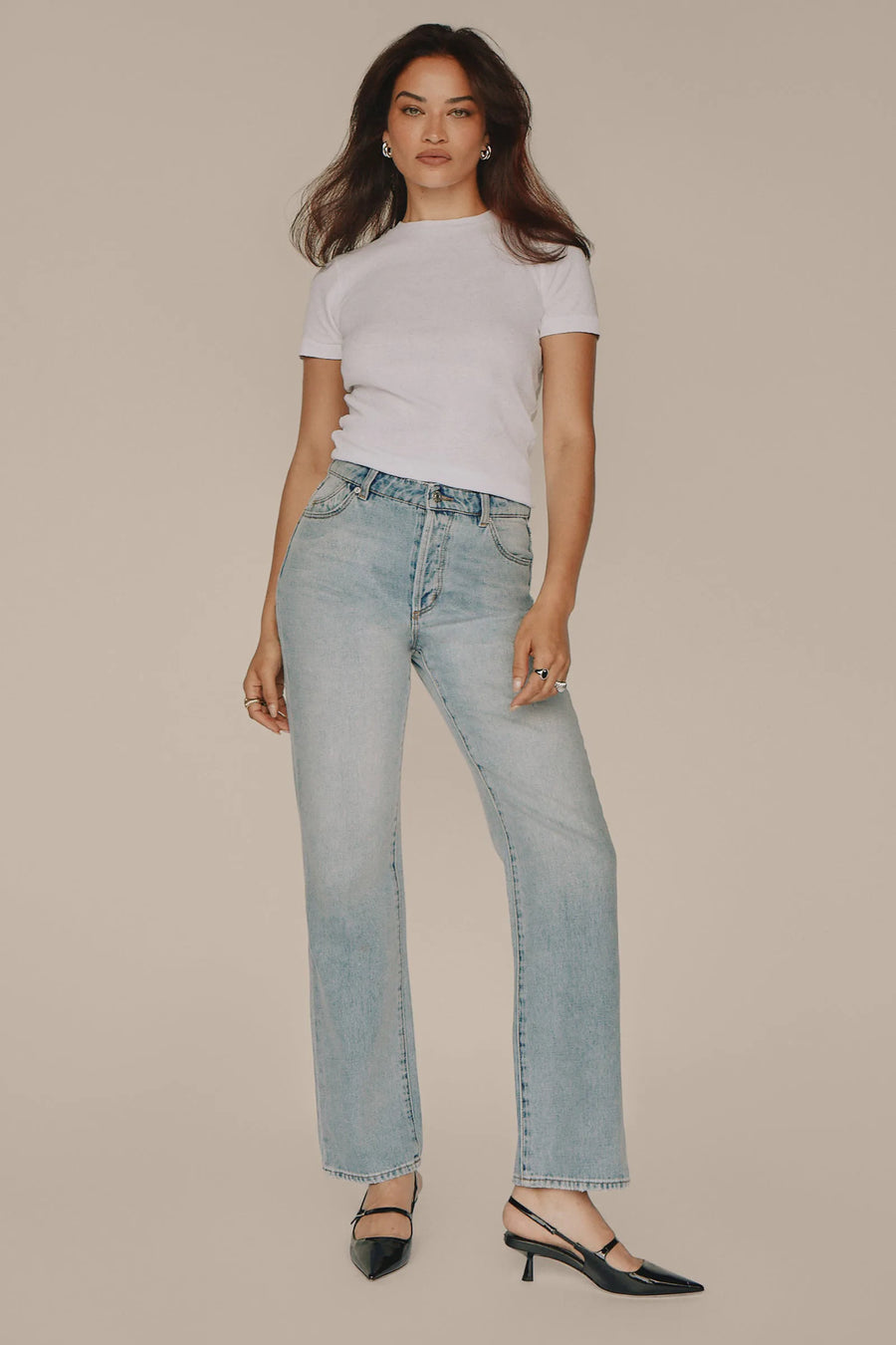 Rollas 90's Relaxed Jean-Faded Blue