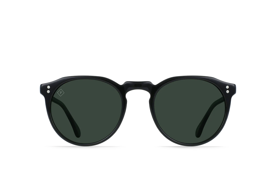 Raen Remmy - Recycled Black/Green Polarized