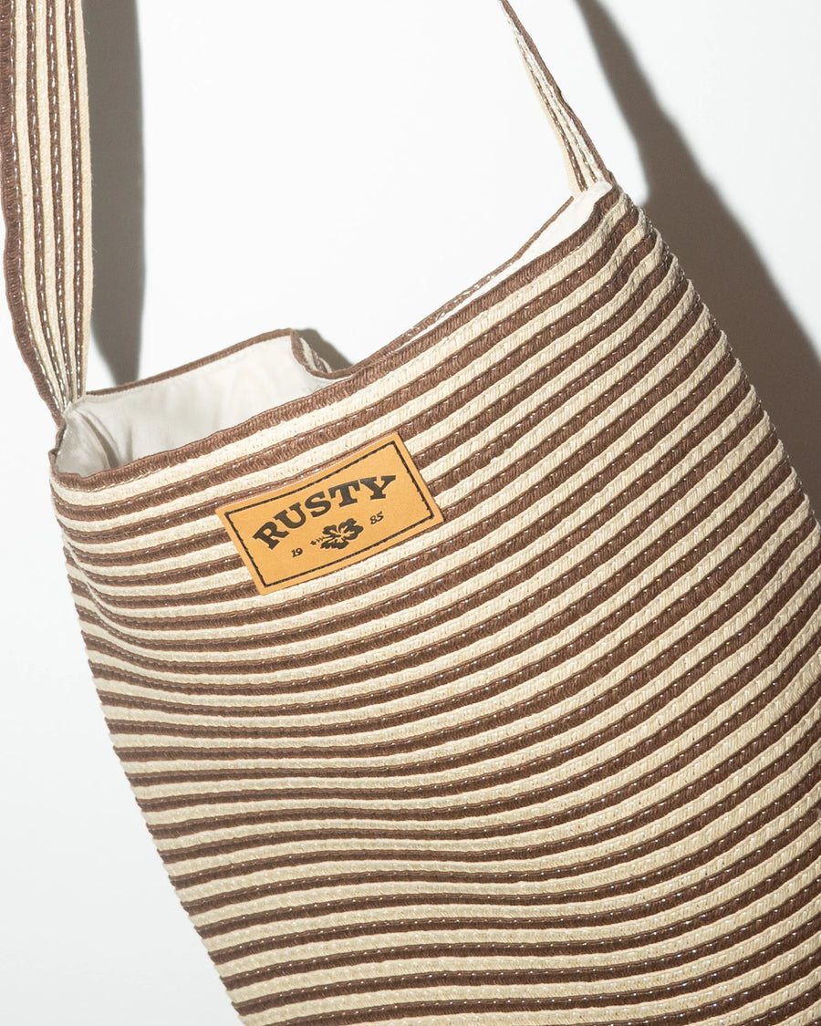 Rusty Brighton Straw Beach Bag