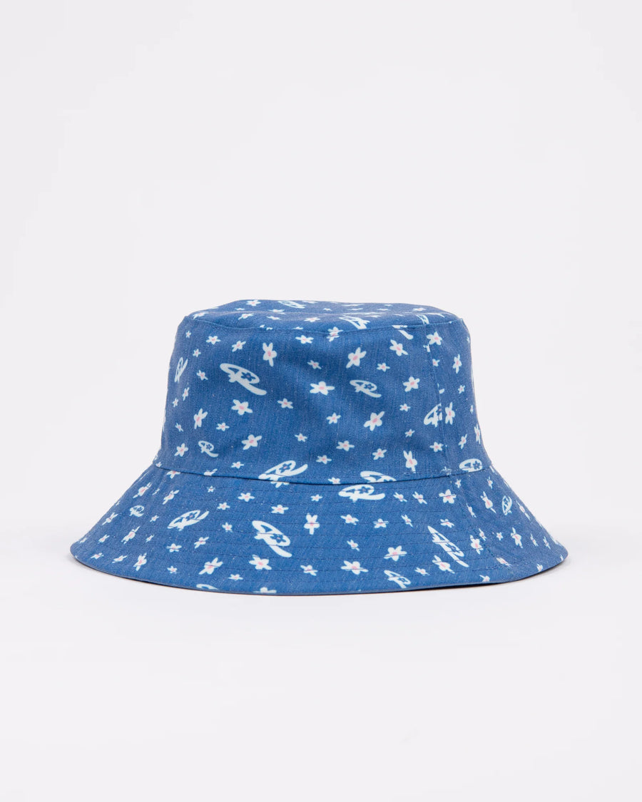 Rusty Summer Time Reversible Bucket Hat Girls