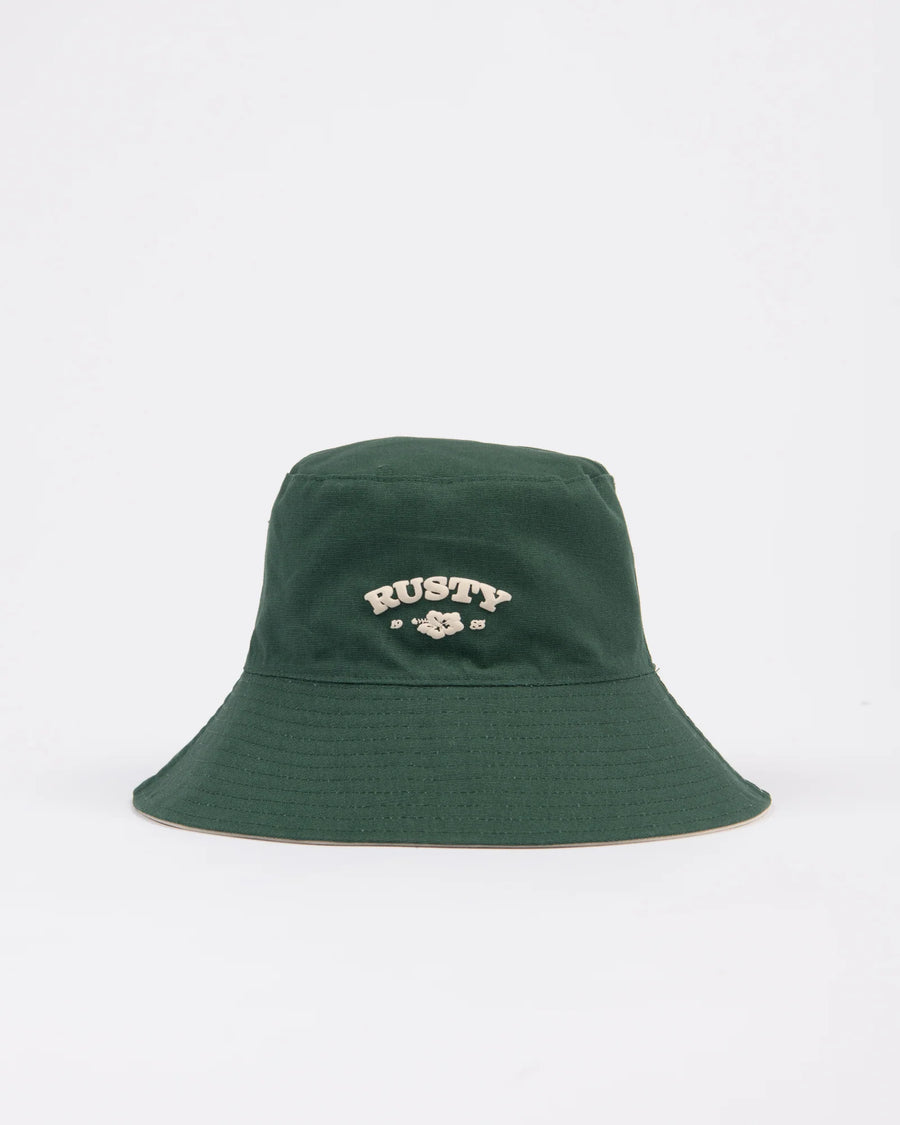 Rusty Aloha Reversible Bucket Hat