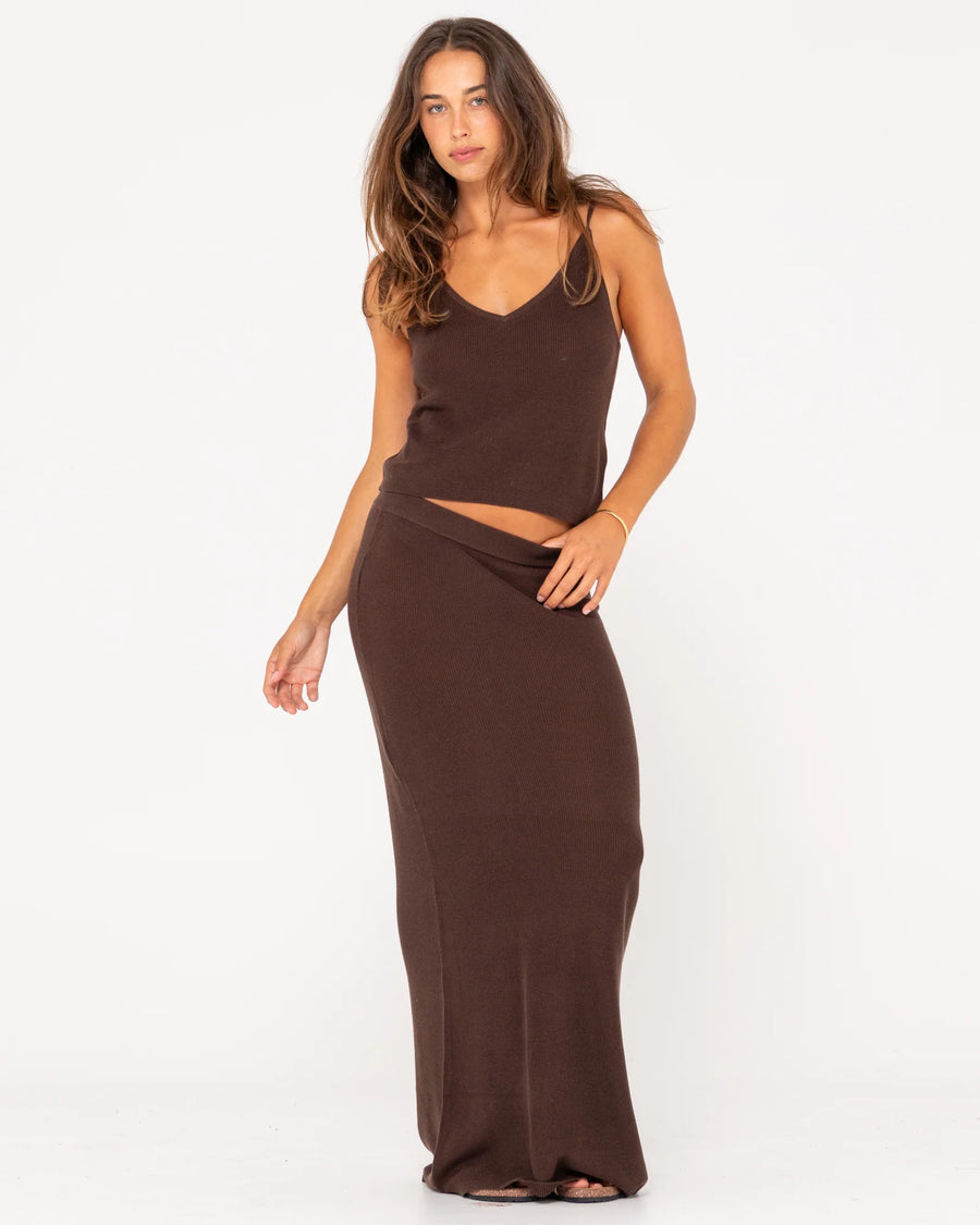 Rusty Ophelia Knit Maxi Skirt