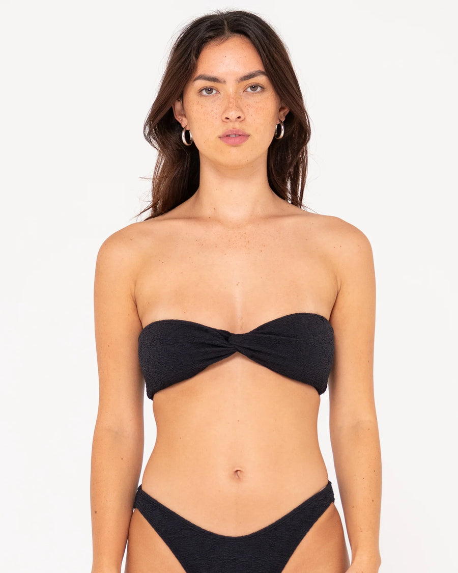 Rusty Sandalwood Twist Bandeau