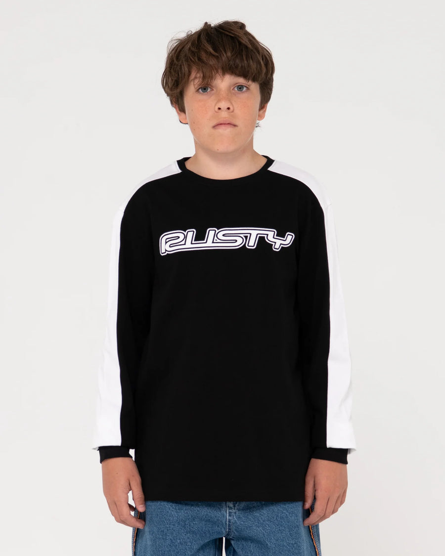 Rusty Dogtown Long Sleeve Boys Heavy Tee