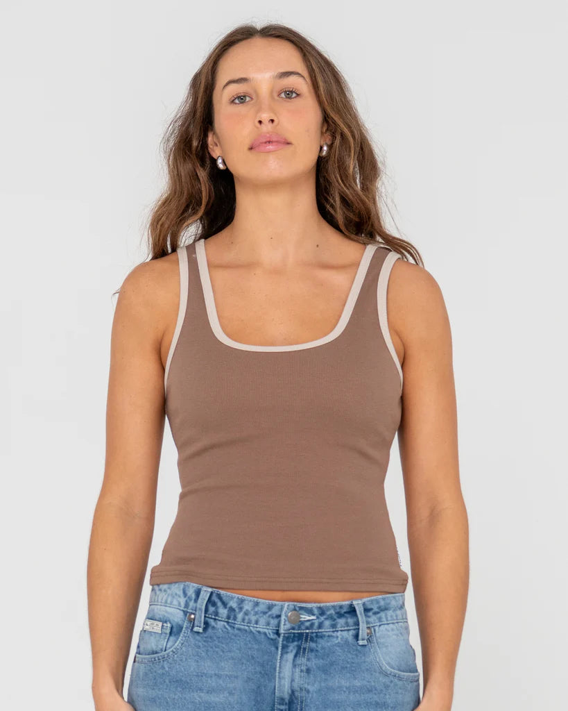 Rusty Ringer Ribbed Skimmer Length Tank