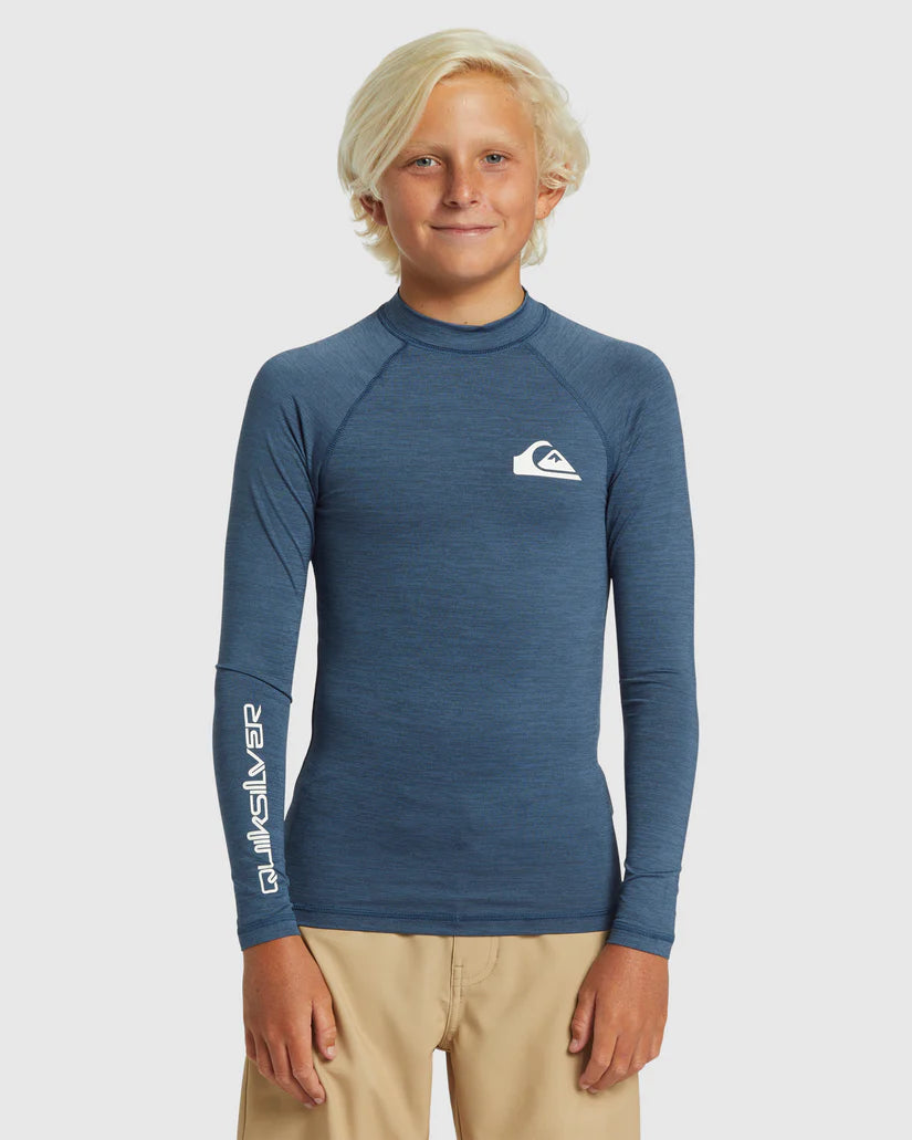 Quiksilver Everyday Solid UPF 50 Long Sleeve Boys Rashie