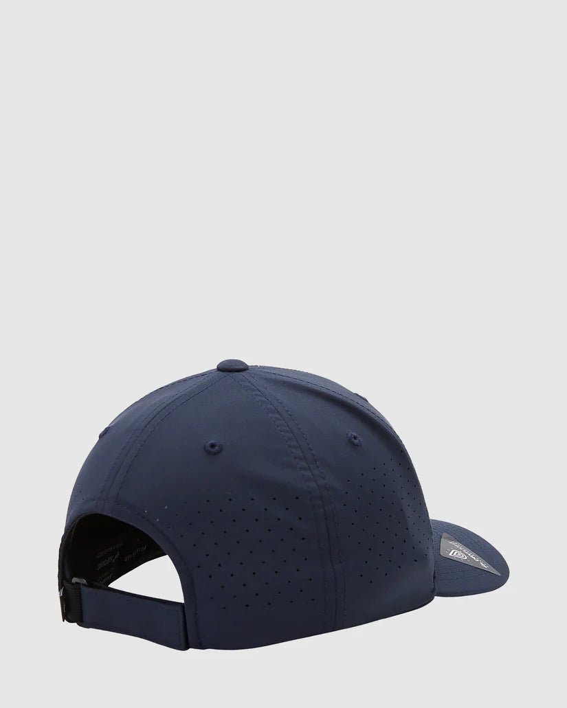 Quiksilver Adapted Flexfit Hat - Insignia Blue