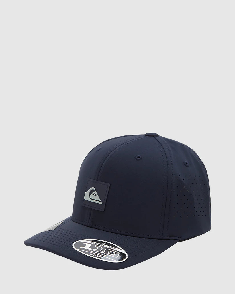 Quiksilver Adapted Flexfit Hat - Insignia Blue