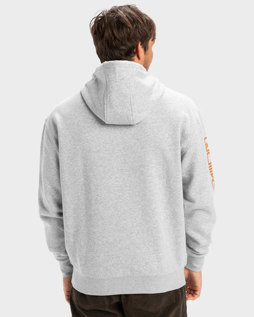 Quiksilver Omni Logo Hoodie - Light Grey Heather