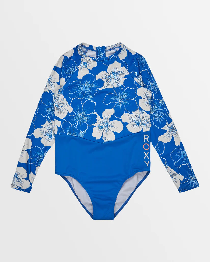 Roxy Hippy Hibiscus Onesie Girls