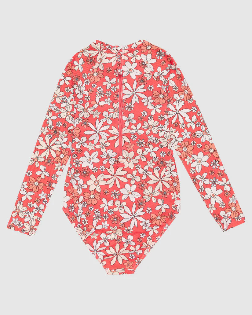 Roxy Fab Floral Onesie Girls