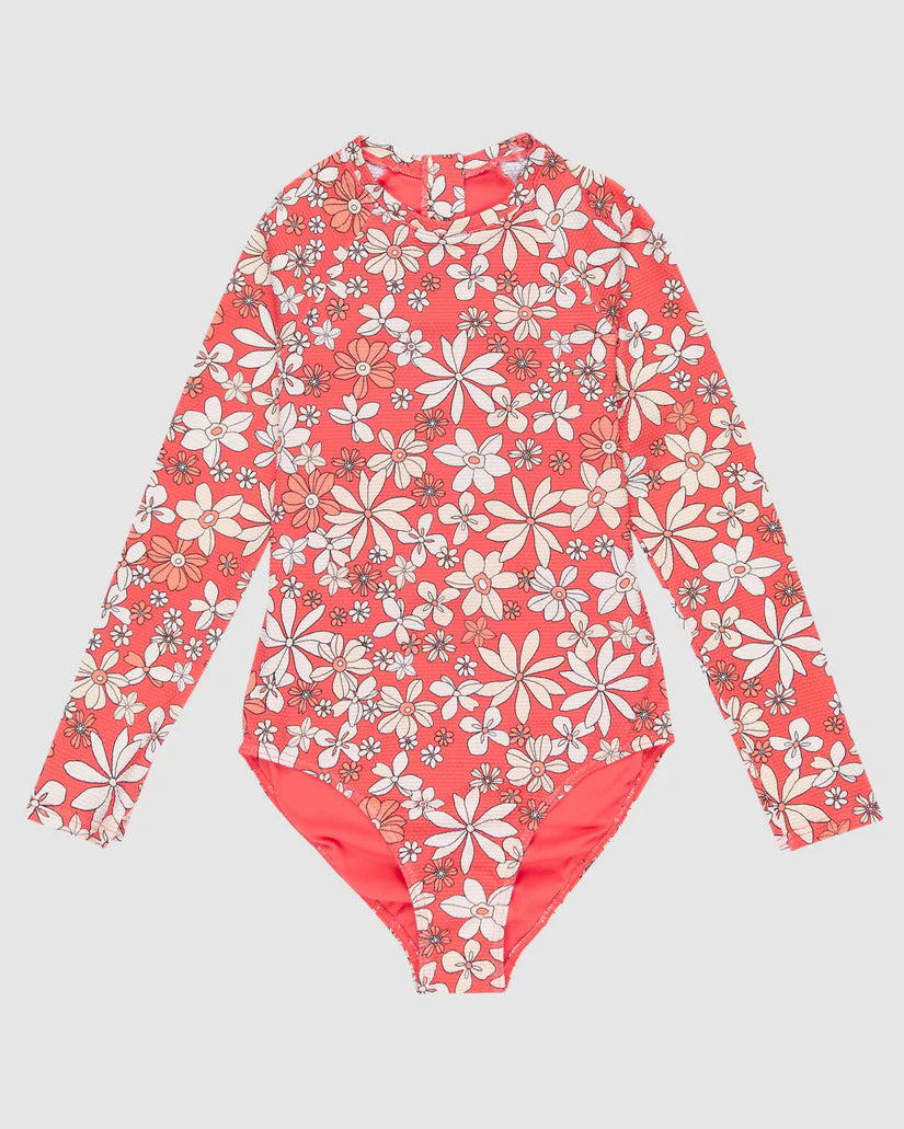 Roxy Fab Floral Onesie Girls