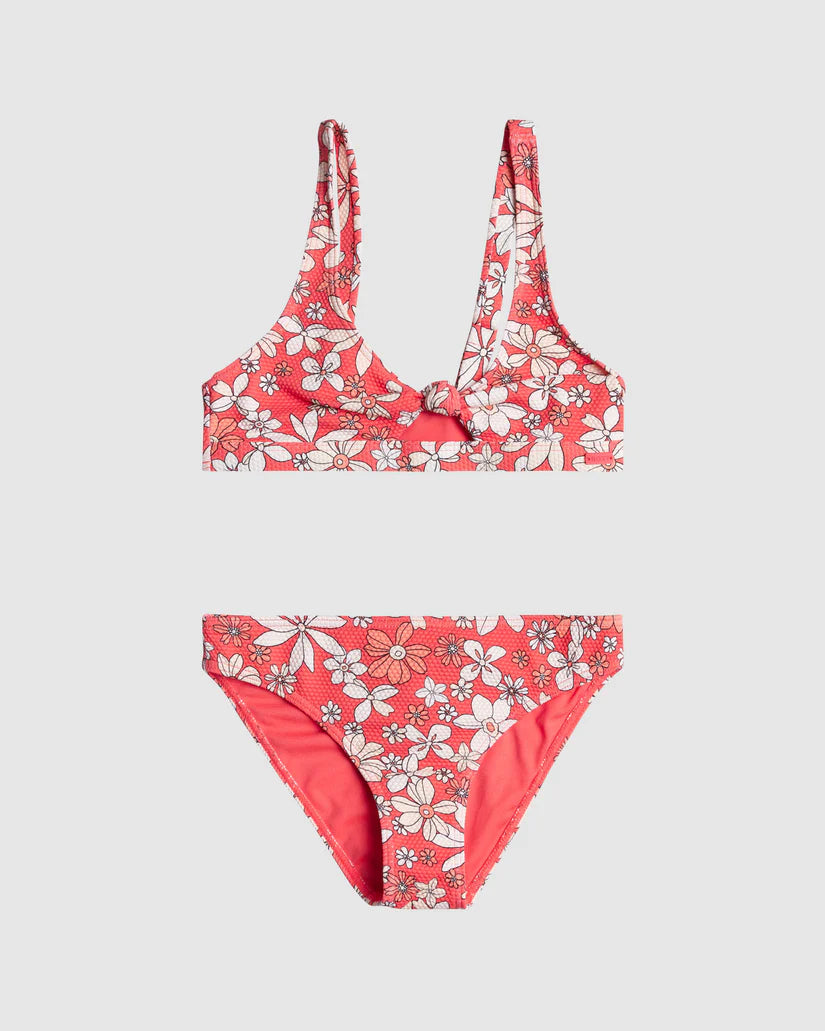 Roxy Fab Floral Bralette Set Girls