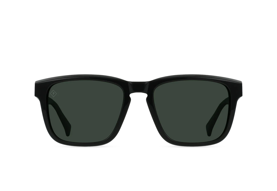 Raen Lumis- Recycled Black/Green Polarised