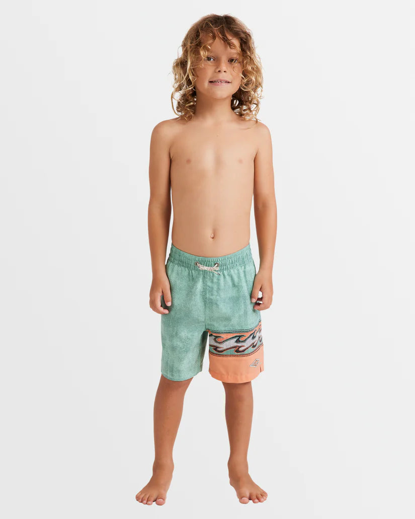 Billabong Groms Burleigh Layback Boardshort