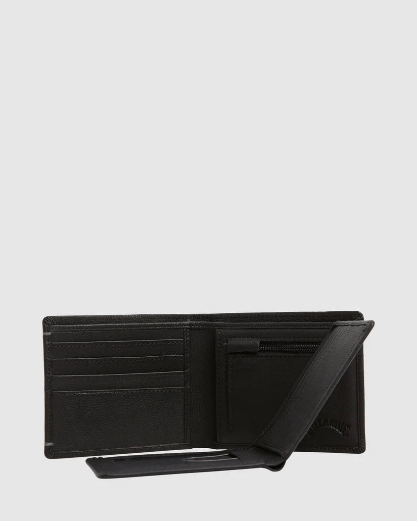 Billabong Rockaway 2 in 1 Wallet - Black