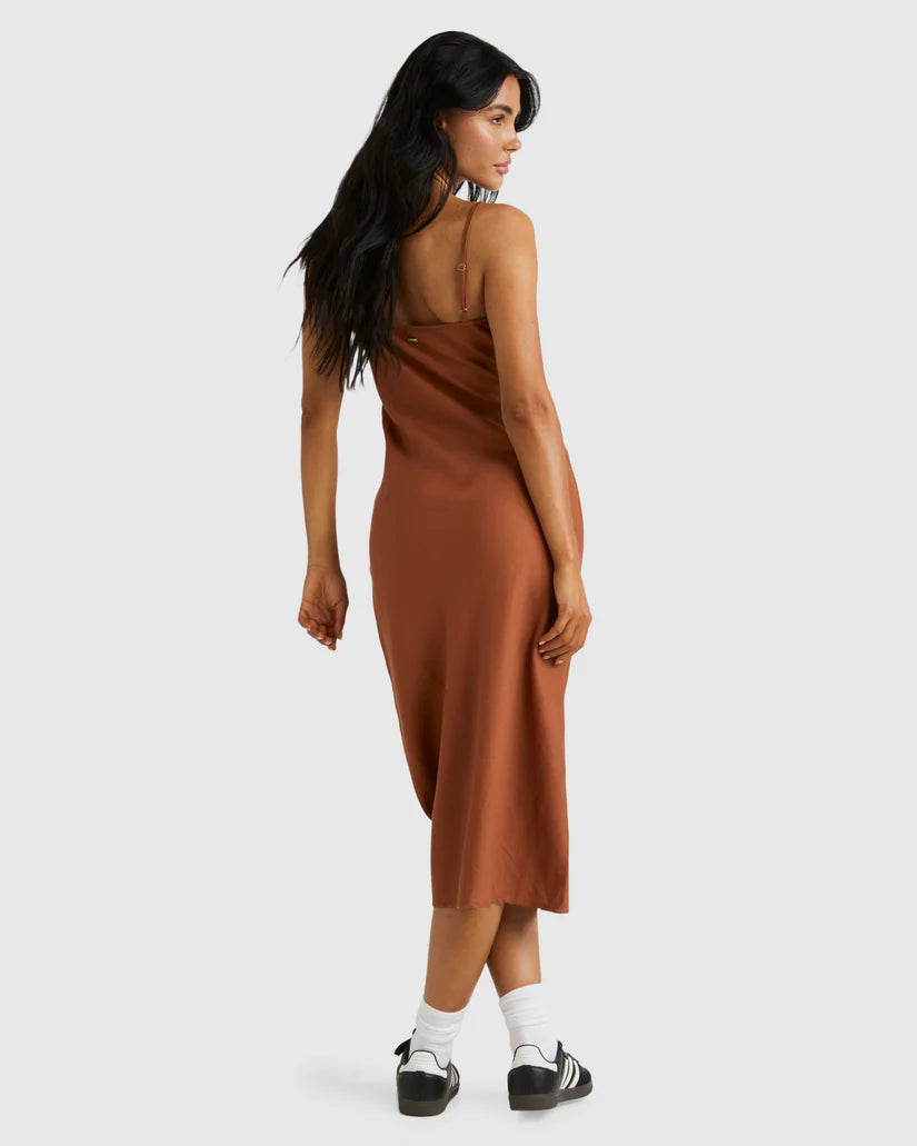 RVCA The Everyday Bias Midi Dress