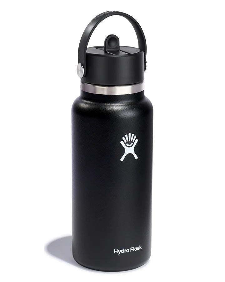 Hydroflask 32oz Wide Mouth with Flex Straw Cap - Coastal Life Surf Supply CoHYDROFLASK